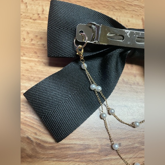 Big Bow Victorian French Barrette Hair Clip - Picture 4 of 5